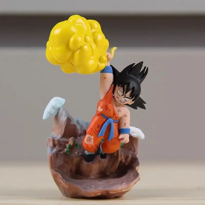 9Cm Anime Dragon Ball Figures Evil Containment Wave Son Goku Action Figure Super Saiyan Pvc Statue Model Collectible Toys Gift