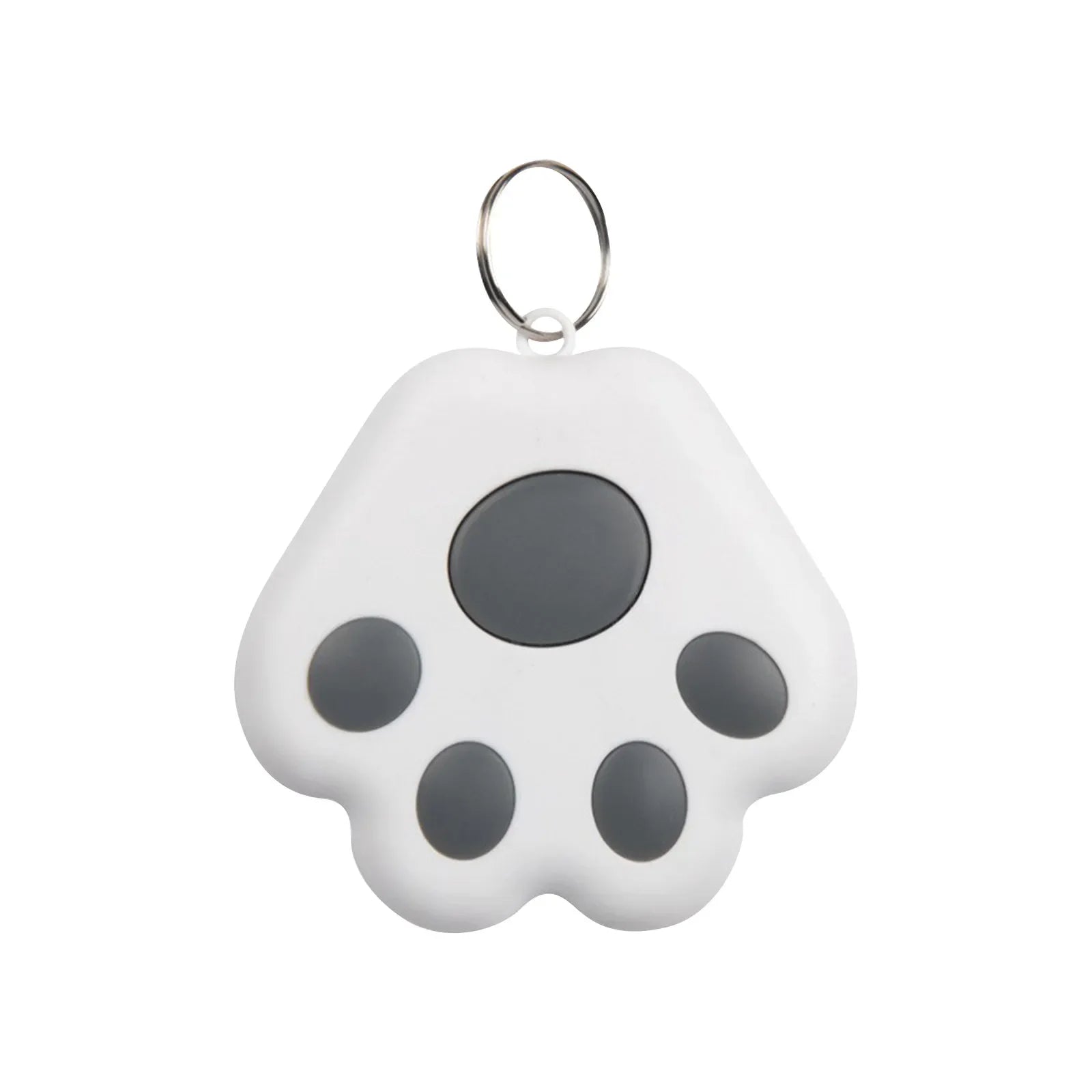 Dog Paw Shape GPS Tracker Anti-Lost Alarm Wireless Bluetooth Locator Tracer for Pets Cat /Kids Bag Wallet Key Collar Accessories