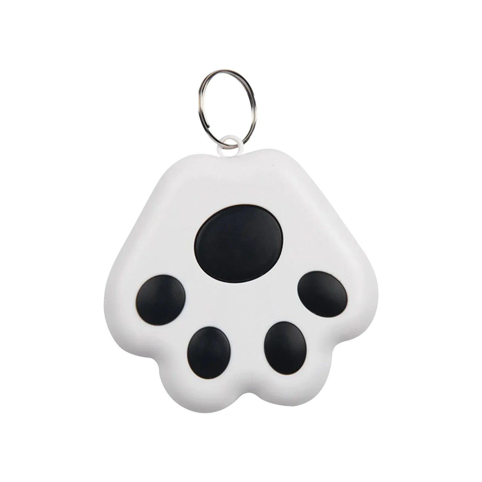 Dog Paw Shape GPS Tracker Anti-Lost Alarm Wireless Bluetooth Locator Tracer for Pets Cat /Kids Bag Wallet Key Collar Accessories