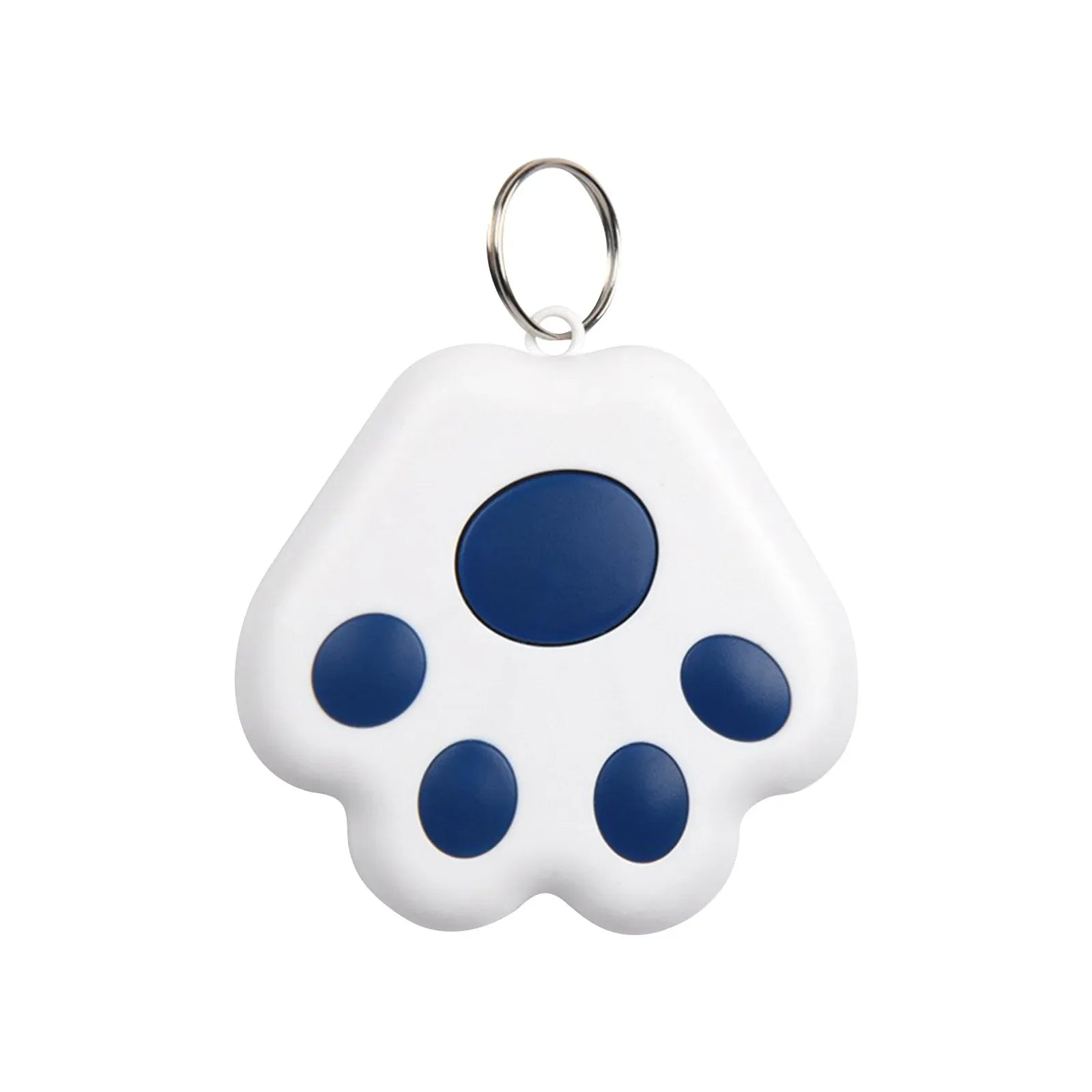Dog Paw Shape GPS Tracker Anti-Lost Alarm Wireless Bluetooth Locator Tracer for Pets Cat /Kids Bag Wallet Key Collar Accessories