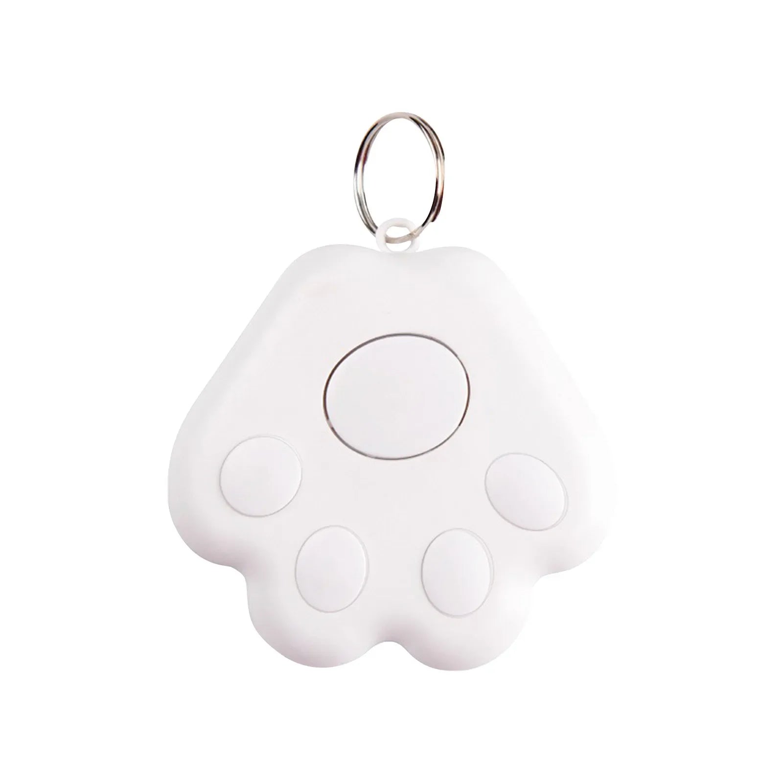 Dog Paw Shape GPS Tracker Anti-Lost Alarm Wireless Bluetooth Locator Tracer for Pets Cat /Kids Bag Wallet Key Collar Accessories