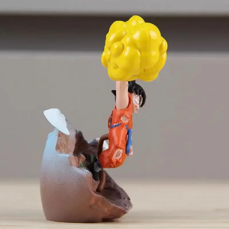 9Cm Anime Dragon Ball Figures Evil Containment Wave Son Goku Action Figure Super Saiyan Pvc Statue Model Collectible Toys Gift